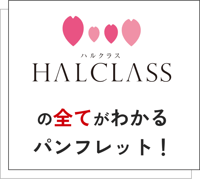 HALCLASSの全てがわかるパンフレット!